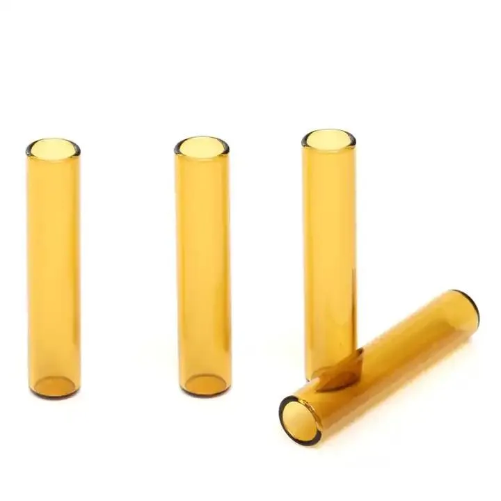 1mL 8x40mm Flat Base Amber Glass Shell Vial.Thumbnail 1