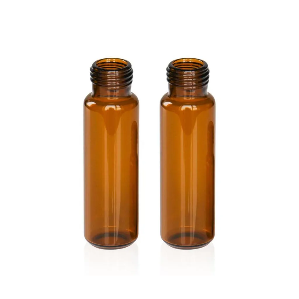 20mL Amber Glass 22.5x75mm Precision Screw Headspace Vial,Thumbnail 1