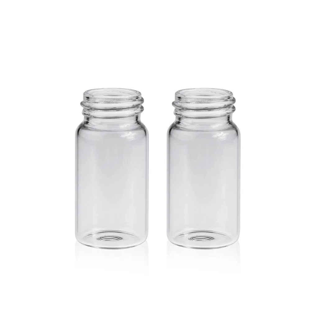 20mL Clear Glass 27.5x57mm 24-400 Screw Thread Sample Vial.Thumbnail 1