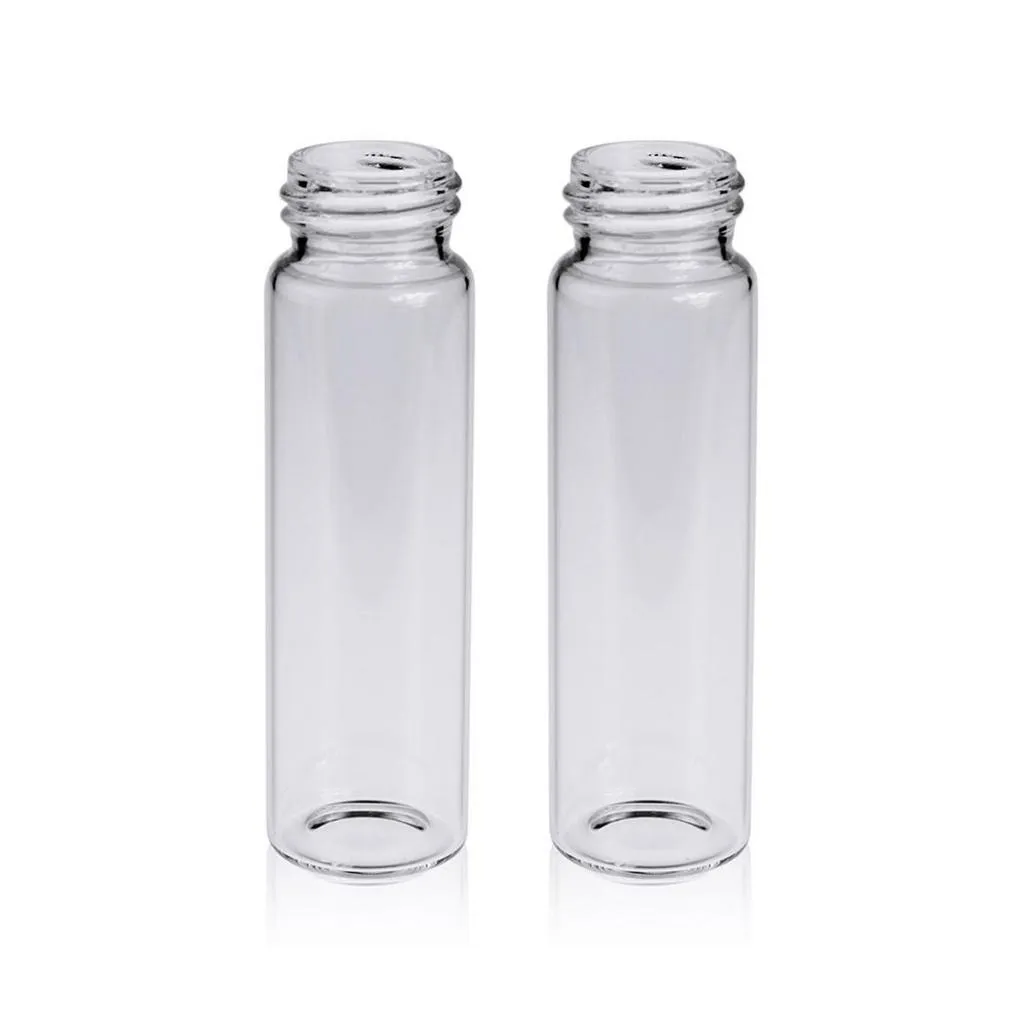 40mL Clear Glass 27.5x95mm 24-400 Screw Thread Sample Vial.Thumbnail 1