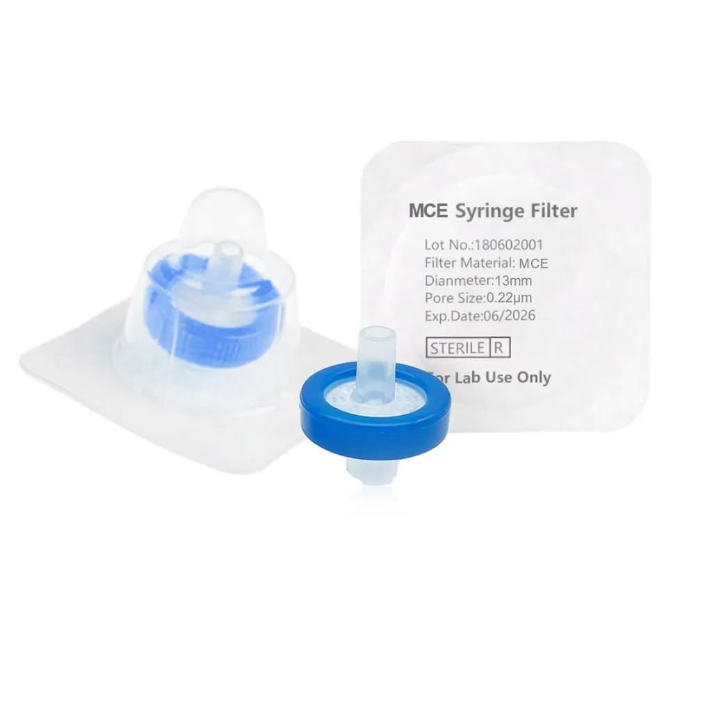 Syringe Filter, MCE, Sterile, Dia. 13mm, Pore 0.22µmThumbnail 1
