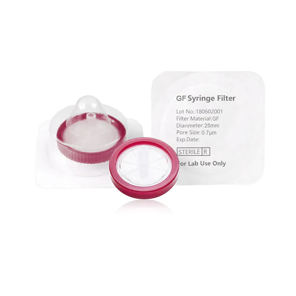 Syringe Filter, GF,  Sterile, Dia. 25mm, Pore 0.7µmThumbnail 1
