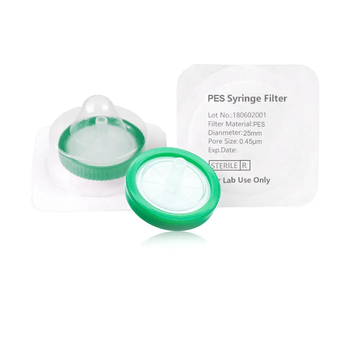 Syringe Filter, PES, Sterile, Dia. 25mm, Pore 0.45µmThumbnail 1
